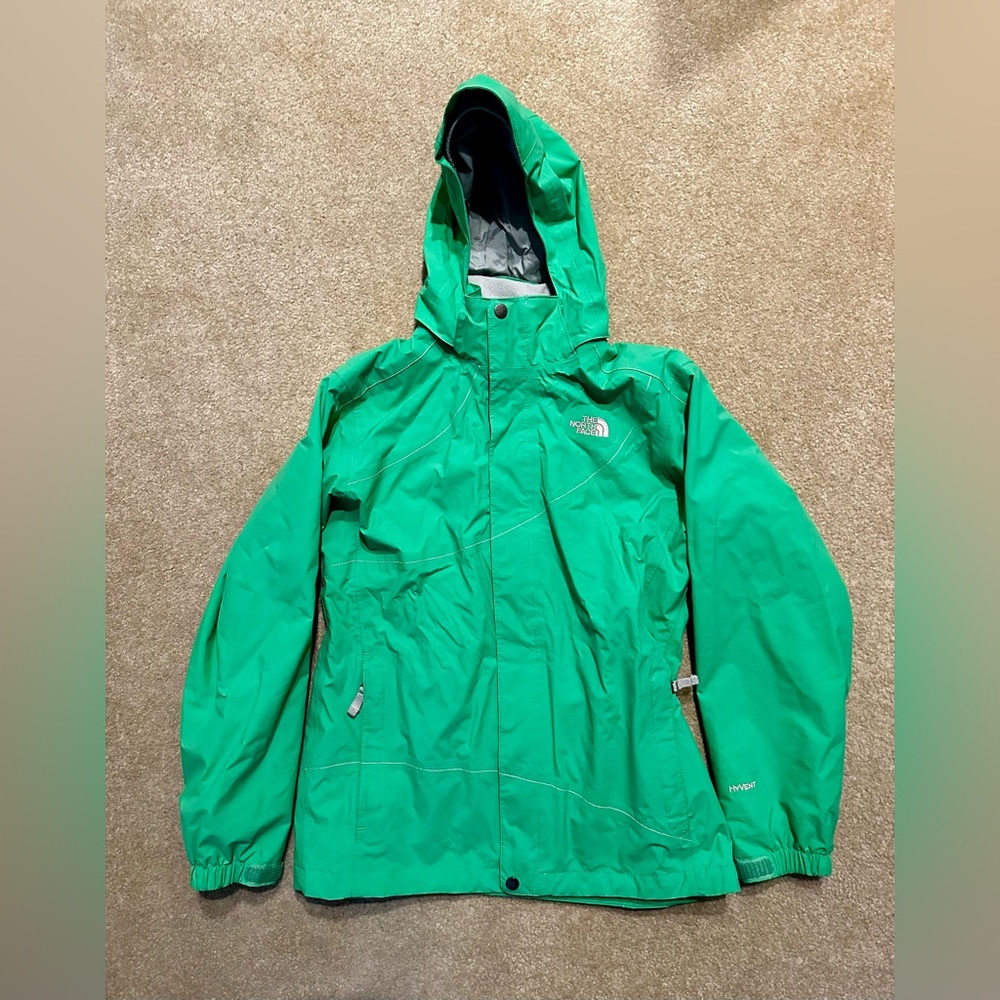 The North Face HyVent girls jacket - sz XL